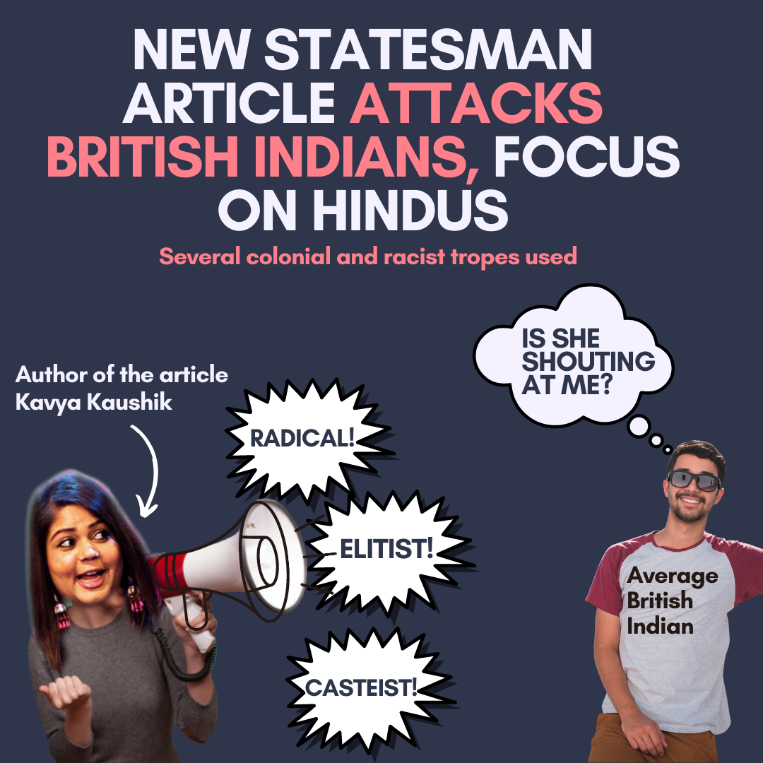 New Statesman attacks British Indians, Hindus in racist article