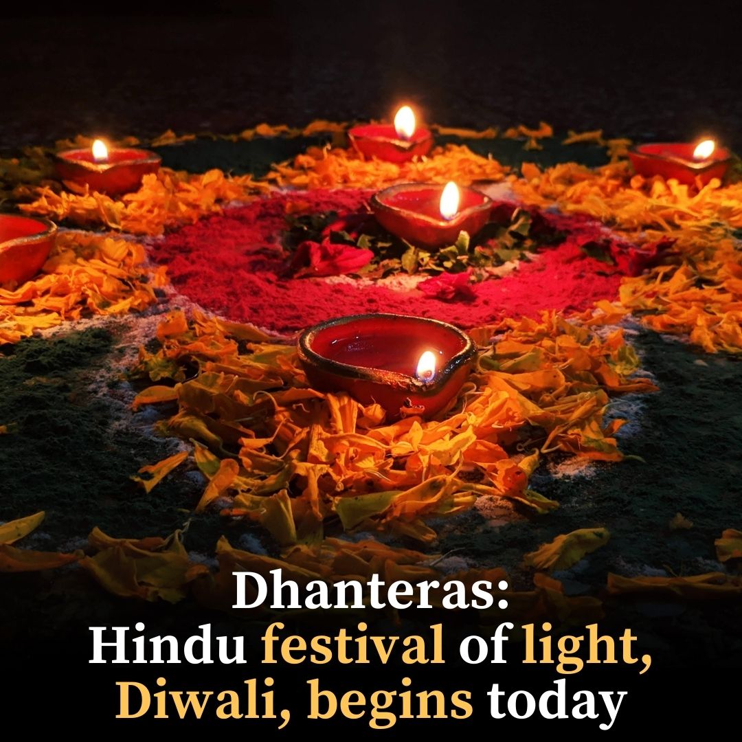 Hindu festival of light begins today