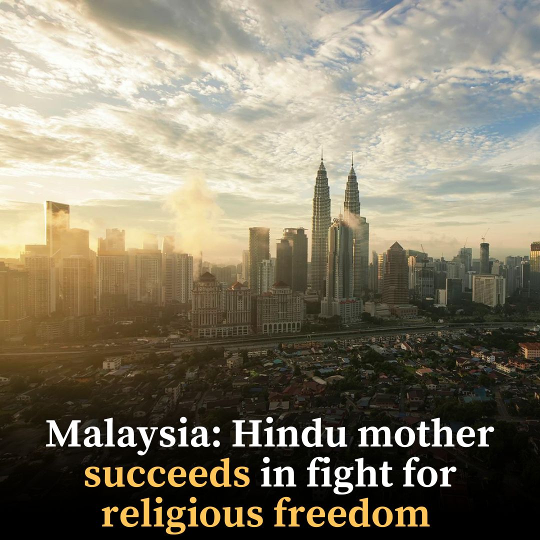Malaysia: Hindu mother succeeds in fight for religious freedom