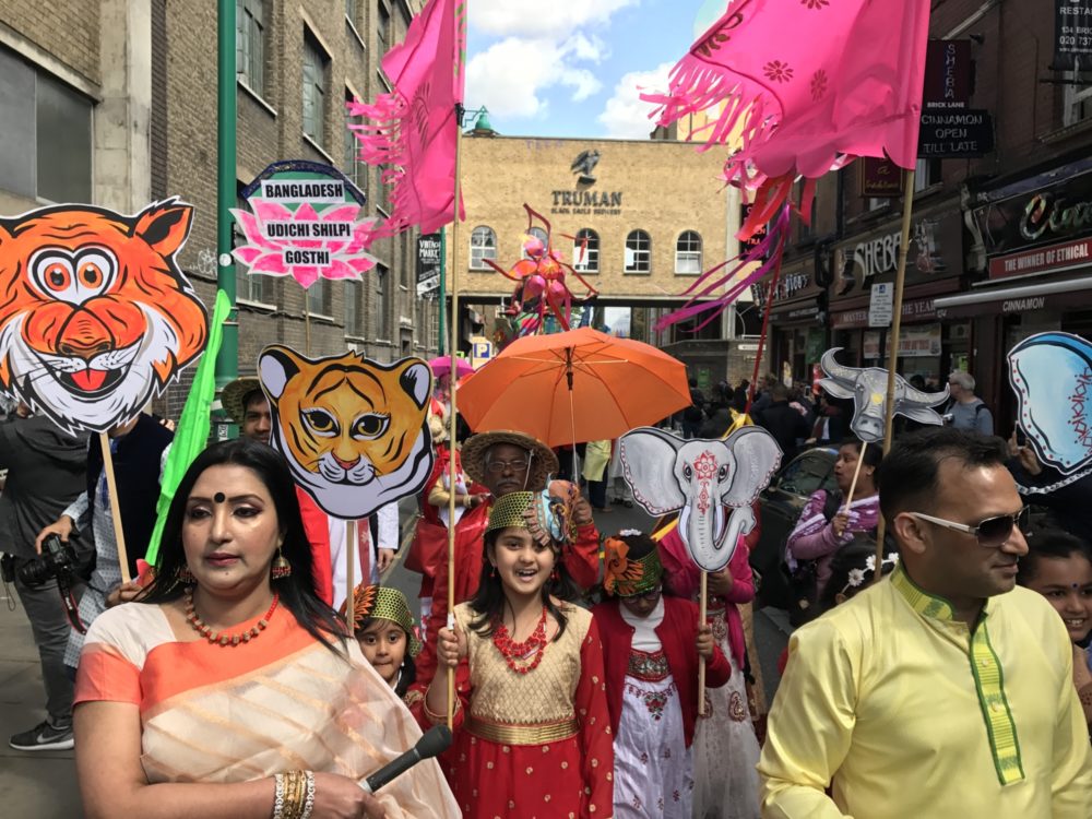 Captured: Parade to mark Pohela Boishakh in East London
