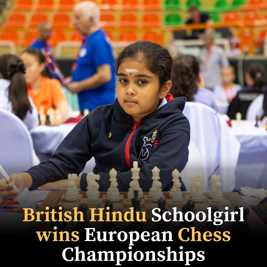 British Hindu Schoolgirl wins European Chess Championships
