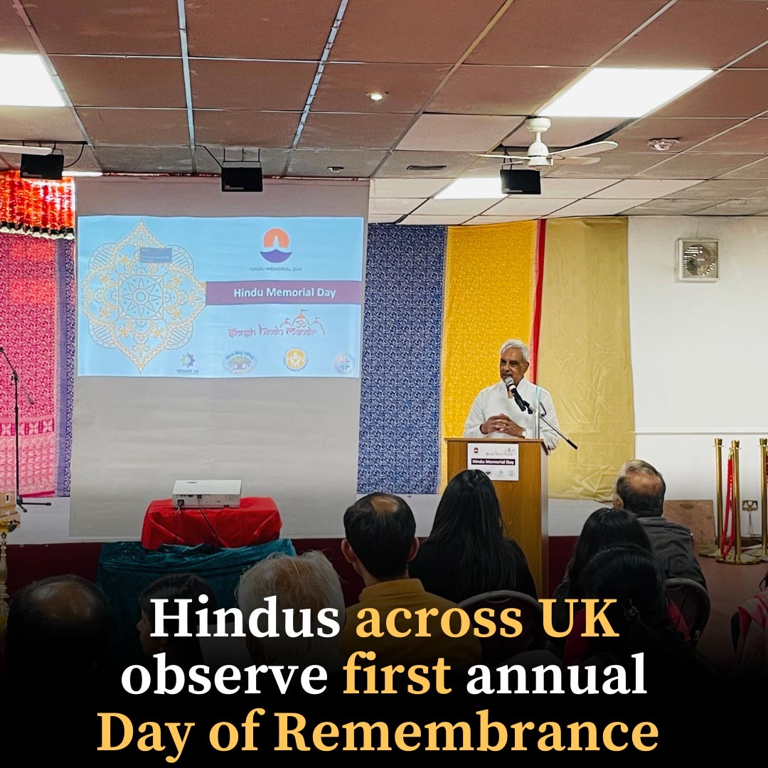 Hindus across UK, observe first annual Day of Remembrance